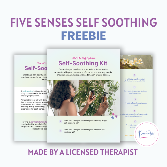 Five Senses Self Soothing Final