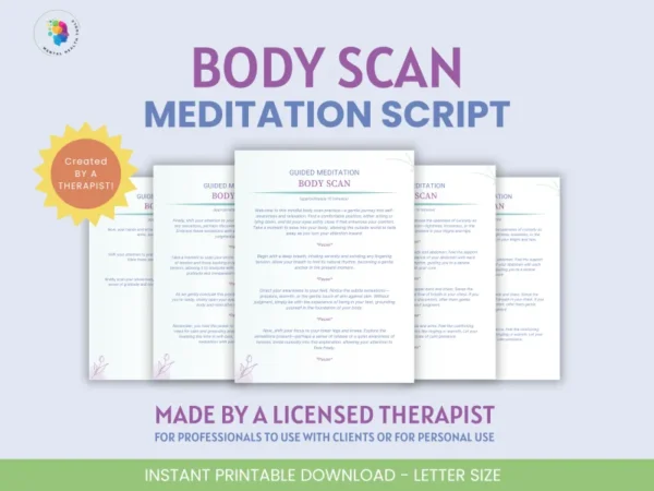 Guided Meditation Script: Body Scan