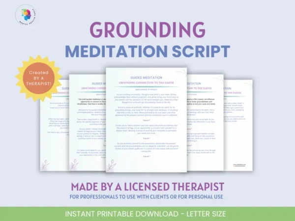 Guided Meditation Script: Grounding